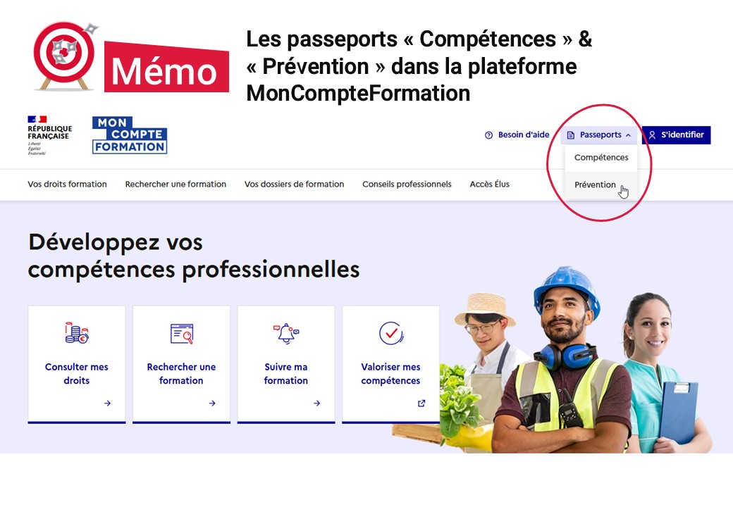 passeport prévention accès MCF