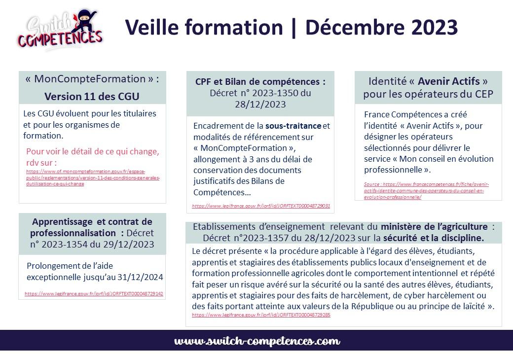 Veille formation - décembre2023