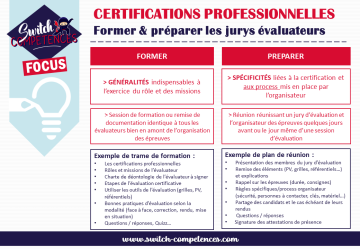 former et préparer les jurys de la certification professionnelle RNCP ou RS